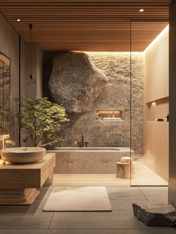 Mr Bathroom Desain With Bathtub Idea.